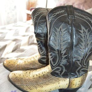 Tony Lama Boots10D White